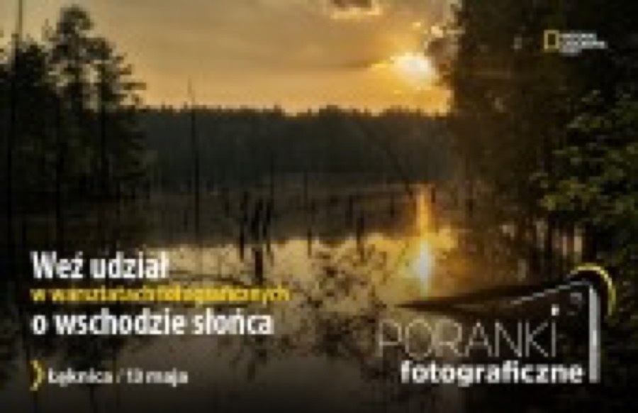 Weź udział w warsztatach fotograficznych National Geographic o wschodzie słońca w Łęknicy